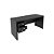 Mesa Escrivaninha c/ Gaveta - ME4113 - Preto - Tecno Mobili - Imagem 6