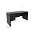 Mesa Escrivaninha c/ Gaveta - ME4113 - Preto - Tecno Mobili - Imagem 5