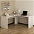 Mesa Escrivaninha de Canto - ME4116 - Branco - Tecno Mobili - Imagem 1