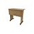 Mesa Escrivaninha Dobrável - ME4117 - Amendoa - Tecno Mobili - Imagem 4