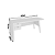Mesa Escrivaninha c/ Gaveta - ME4122 - Branco - Tecno Mobili - Imagem 5