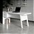 Mesa Escrivaninha c/ Gaveta - ME4122 - Branco - Tecno Mobili - Imagem 1