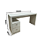 Mesa Escrivaninha c/ Gaveta - ME4130 - Branco - Tecno Mobili - Imagem 7