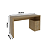 Mesa Escrivaninha c/ Gaveta - ME4130 - Amendoa - Tecno Mobili - Imagem 8