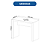 Mesa Escrivaninha - ME4139 - Branco - Tecno Mobili - Imagem 4