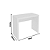 Mesa Escrivaninha - ME4139 - Branco - Tecno Mobili - Imagem 5
