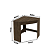 Mesa Escrivaninha de Canto - ME4169 - Nogal - Tecno Mobili - Imagem 8