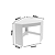 Mesa Escrivaninha de Canto - ME4169 - Branco - Tecno Mobili - Imagem 8