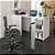 Mesa Escrivaninha Retrátil - ME4170 - Branco - Tecno Mobili - Imagem 1