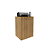 Mesa Escrivaninha Retrátil - ME4170 - Amendoa - Tecno Mobili - Imagem 7