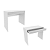 Mesa Escrivaninha - ME4173 - Branco - Tecno Mobili - Imagem 4