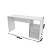 Mesa Escrivaninha c/ Gaveta - ME4174 - Branco - Tecno Mobili - Imagem 8