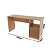Mesa Escrivaninha c/ Gaveta - ME4174 - Amendoa - Tecno Mobili - Imagem 8
