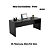 Mesa Escrivaninha - ME4185 - Preto - Tecno Mobili - Imagem 2