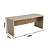 Mesa Escrivaninha - ME4185 - Amendoa - Tecno Mobili - Imagem 6