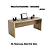 Mesa Escrivaninha - ME4185 - Amendoa - Tecno Mobili - Imagem 2