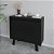 Balcão de Escritorio 02 Portas - ME4187 - Preto - Tecno Mobili - Imagem 1