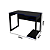Mesa Escrivaninha Gamer - ME4161 - Preto/Azul - Tecno Mobili - Imagem 5