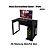Mesa Escrivaninha Gamer - ME4161 - Preto - Tecno Mobili - Imagem 2