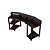 Mesa Escrivaninha Gamer - ME4167 - Preto/Vermelho - Tecno Mobili - Imagem 3
