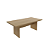 Mesa de Reunião p/ Escritorio - ME4119 - Amendoa - Tecno Mobili - Imagem 3