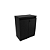 Balcão de Escritorio 02 Portas - ME4149 - Preto - Tecno Mobili - Imagem 5