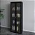 Estante 02 Portas c/ Vidro - ME4189 - Preto - Tecno Mobili - Imagem 1