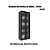 Estante 02 Portas c/ Vidro - ME4189 - Preto - Tecno Mobili - Imagem 2