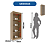 Estante 02 Portas c/ Vidro - ME4189 - Amendoa - Tecno Mobili - Imagem 8