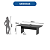 Mesa de Reunião p/ Escritorio - ME4190 - Preto - Tecno Mobili - Imagem 4