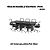 Mesa de Reunião p/ Escritorio - ME4190 - Preto - Tecno Mobili - Imagem 2