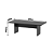 Mesa de Reunião p/ Escritorio - ME4190 - Preto - Tecno Mobili - Imagem 5