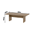 Mesa de Reunião p/ Escritorio - ME4190 - Amendoa - Tecno Mobili - Imagem 5