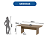 Mesa de Reunião p/ Escritorio - ME4190 - Amendoa - Tecno Mobili - Imagem 4