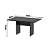 Mesa de Reunião p/ Escritorio - ME4191 - Preto - Tecno Mobili - Imagem 5