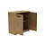 Balcão Baixo 02 Portas - ME4197 - Amendoa - Tecno Mobili - Imagem 6