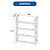 Sapateira Organizadora - AZ1025 - Amendoa/Branco - Tecno Mobili - Imagem 4