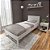 Cama de Solteiro - CM8004 - Branco - Tecno Mobili - Imagem 1