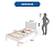 Cama de Solteiro - CM8004 - Branco - Tecno Mobili - Imagem 6