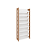 Sapateira Organizadora - AZ1006 - Amendoa/Branco - Tecno Mobili - Imagem 3