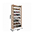 Sapateira Organizadora - AZ1006 - Amendoa/Branco - Tecno Mobili - Imagem 5