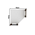 Armario Canto Closet - AZ1020 - Nogal/Branco - Tecno Mobili - Imagem 5