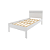 Cama de Solteiro - CM8010 - Branco - Tecno Mobili - Imagem 4