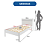 Cama de Solteiro - CM8010 - Branco - Tecno Mobili - Imagem 7