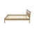 Cama de Solteiro - CM8010 - Amendoa - Tecno Mobili - Imagem 5