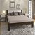 Cama de Casal - CM8005 - Nogal/Branco - Tecno Mobili - Imagem 1