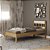 Cama de Solteiro - CM8006 - Amendoa/Branco - Tecno Mobili - Imagem 1