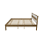 Cama de Casal - CM8007 - Amendoa/Branco - Tecno Mobili - Imagem 5