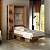 Cama Articulada Solteiro - CM8013 - Amendoa - Tecno Mobili - Imagem 1