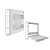 Cama Articulada Casal - CM8014 - Branco - Tecno Mobili - Imagem 4